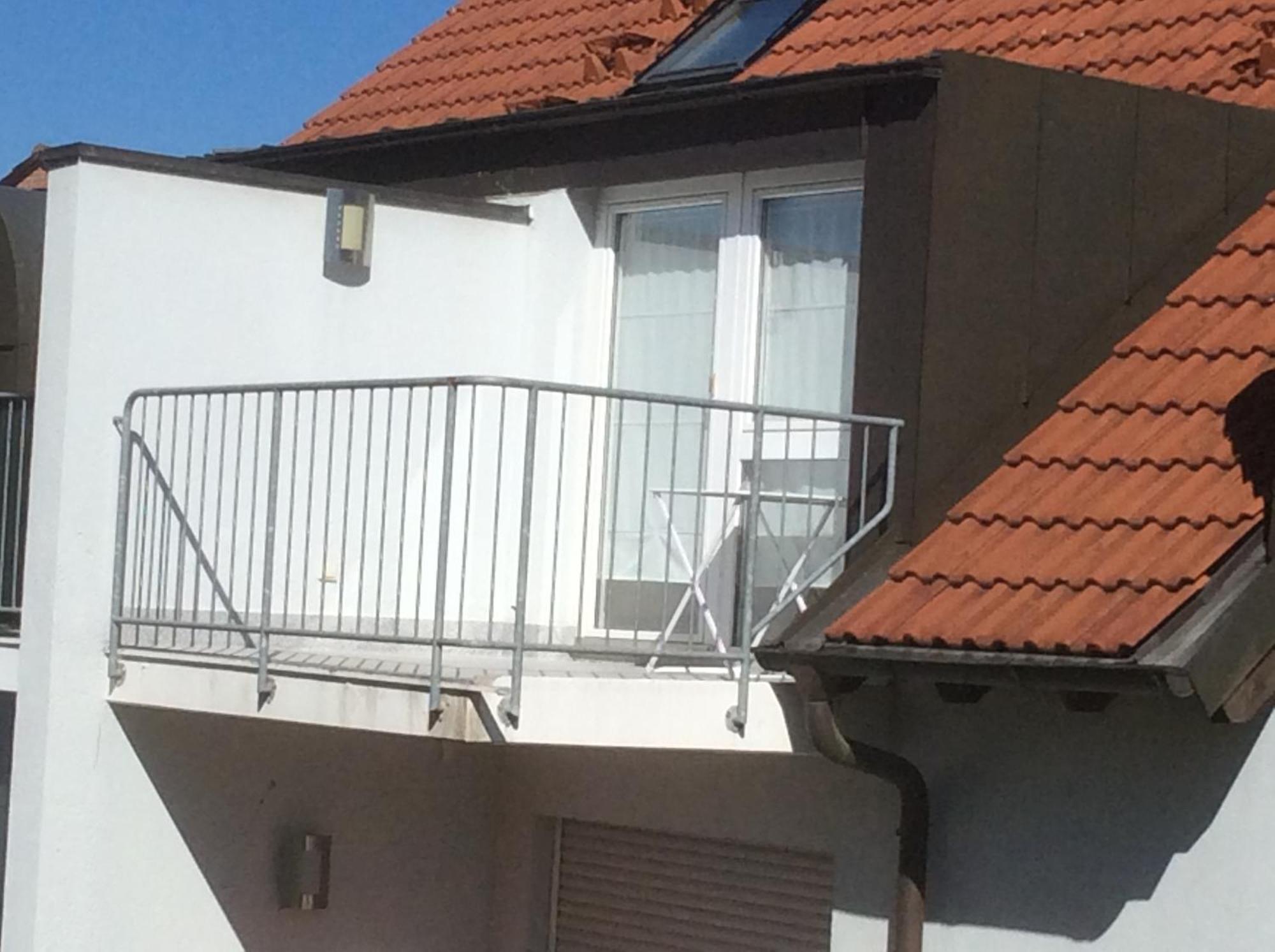 Studio Ochsenfurt Mit Sonnigem Balkon Exterior foto